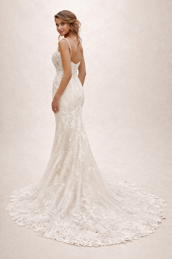 Sophia Tolli Premiere #Y22068 with overskirt #3 Ivory/Magnolia thumbnail