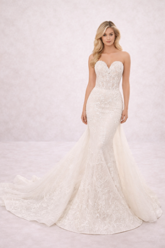 Martin Thornburg Luxe #MTL22115 with overskirt #0 default Ivory thumbnail