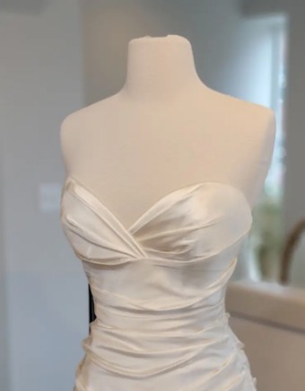 Casablanca Bridal B096 #2 Ivory/Silver thumbnail