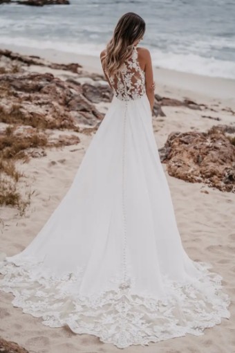 Allure Bridals 9905 #3 Ivory/Champagne/Nude thumbnail