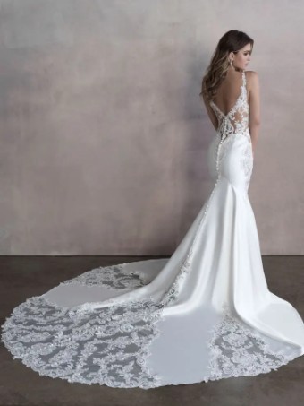 Allure Bridals 9805 #0 default Ivory/Silver thumbnail