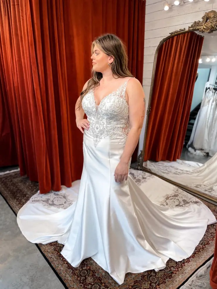 Allure Satin Wedding Dress