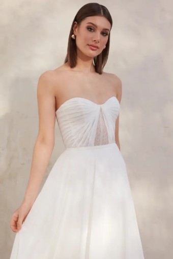 Adore by Justin Alexander 11263 #1 Ivory/Champagne thumbnail
