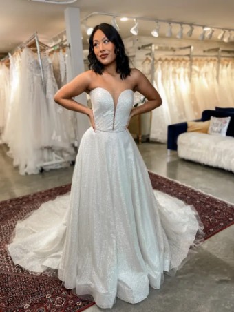 Casablanca Bridal 2465 #0 default Ivory/Nude/Silver thumbnail