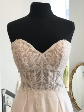 Morilee 2623 #7 Ivory/Honey thumbnail