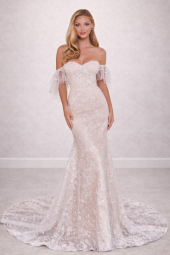 Enchanting by Mon Cheri #122178 #2 Diamond White/Nude thumbnail