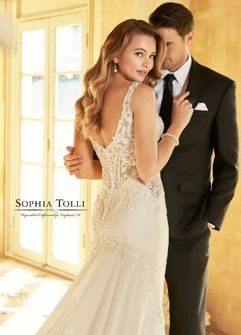 Sophia Tolli Y11950 #3 default Alabaster thumbnail