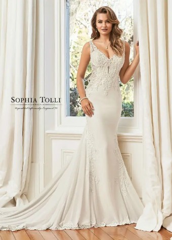 Sophia Tolli Y11950 #0 default Alabaster thumbnail