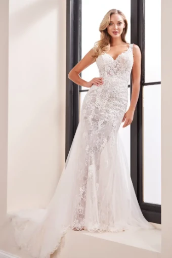 Enchanting by Mon Cheri #221157 #4 Diamond White/Nude thumbnail