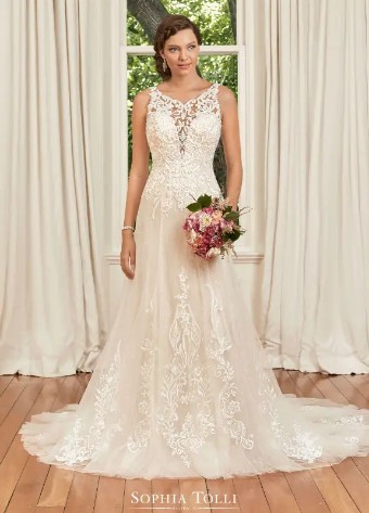 Sophia Tolli Y21990 #0 default Ivory/Blush thumbnail