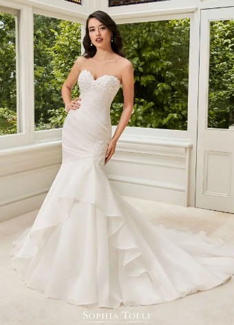 Sophia Tolli Y21987 #3 Ivory/Blush thumbnail