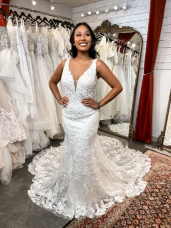 Morilee 2123 Stefani #2 Ivory thumbnail