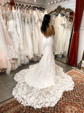 Morilee 2123 Stefani #1 Ivory thumbnail