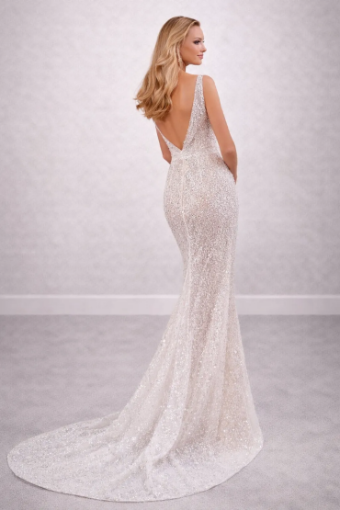 Enchanting by Mon Cheri #221159 -Sparkly #3 Nude/Ivory thumbnail