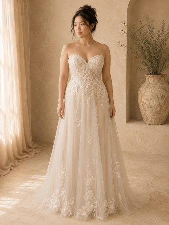 Sincerity Bridal #Cecilia (Lined) #0 default Sand/Ivory/Nude thumbnail