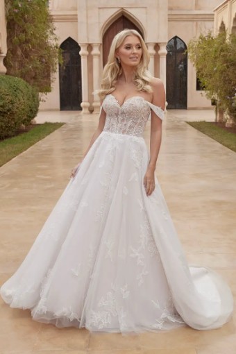 Sincerity Bridal 44435 #1 Misty Rose/Ivory/Latte thumbnail