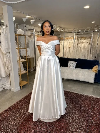 Samila Bridal Collection B334 #8 Off White thumbnail