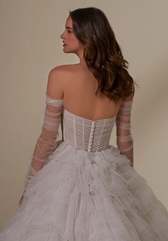 Morilee Detachable #3 Ivory thumbnail