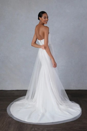 Justin Alexander Sparkle Tulle Skirt - TG1039 #1 default Ivory thumbnail