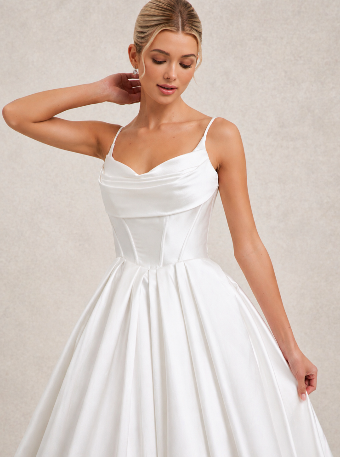Samila Bridal Collection B356 #4 Off White thumbnail