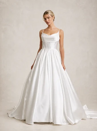 Samila Bridal Collection B356 #9 Off White thumbnail