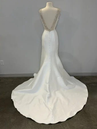 Casablanca Bridal #Cynthia #2 default Ivory/Nude/Silver thumbnail