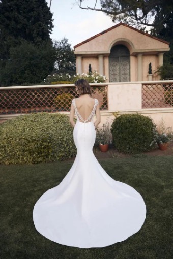 Casablanca Bridal 2524-QC5191661 Posey #1 Ivory/Nude/Silver thumbnail