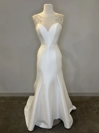 Casablanca Bridal #Cynthia #0 default Ivory/Nude/Silver thumbnail