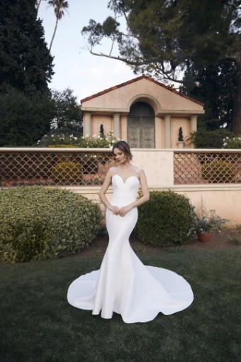 Casablanca Bridal 2524-QC5191661 Posey #0 default Ivory/Nude/Silver thumbnail