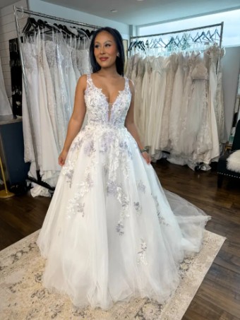Sophia Tolli Y21834-Hydrangea #0 default Ivory/Hydrangea thumbnail