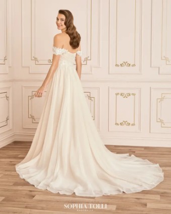 Sophia Tolli Y12028-Ivory/Blush #1 default Ivory/Blush thumbnail