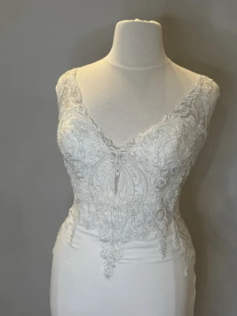 Sophia Tolli #Y11950-14 #1 Alabaster thumbnail