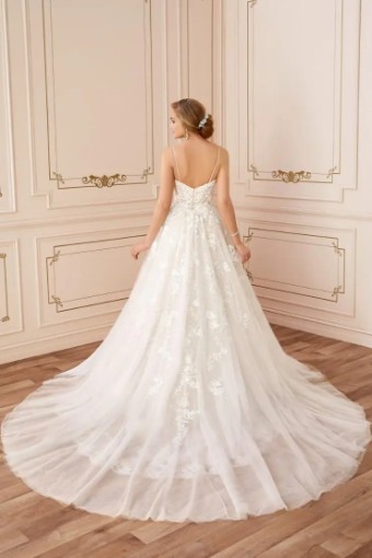 Sophia Tolli Premiere Y22068F without overskirt-Platinum/Ivory #2 Platinum/Ivory thumbnail