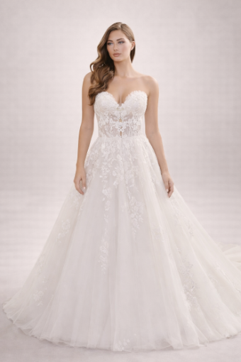 Martin Thornburg #MT1442- Sparkle Tulle Skirt #0 default Diamond White thumbnail