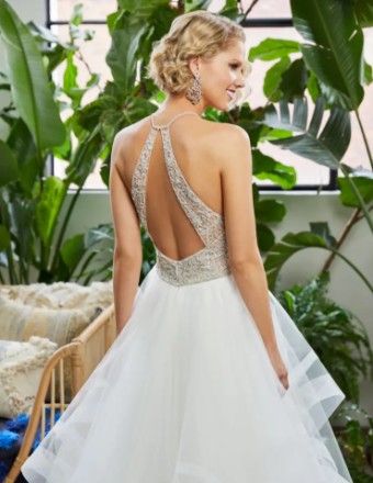 Casablanca Bridal BL328-QC4366272 Andi #1 Ivory/Nude/Silver thumbnail