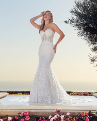 Casablanca Bridal 2448 #0 default Ivory/Ivory/Silver thumbnail
