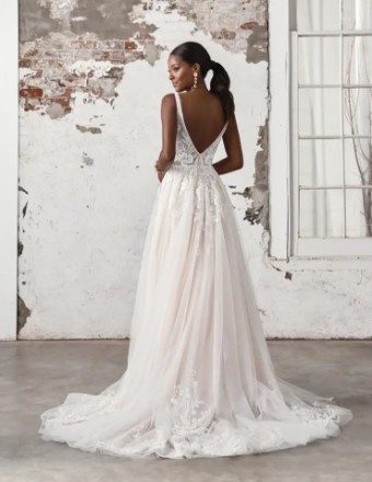 Sincerity Bridal 44406 #3 Vintage Rose/Ivory/Latte thumbnail