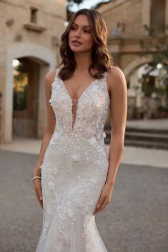 Sophia Tolli Premiere ST634 Seville #1 Ivory/Blush thumbnail