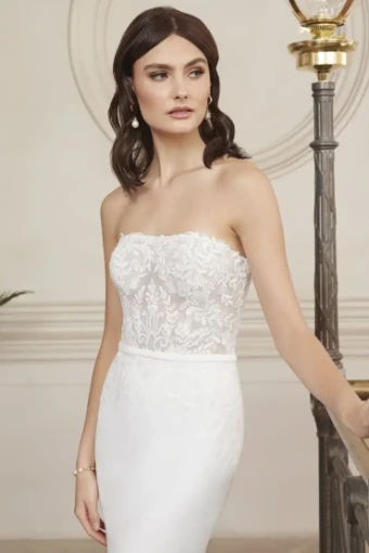 Adore by Justin Alexander 11205 #1 Ivory/Ivory/Nude thumbnail