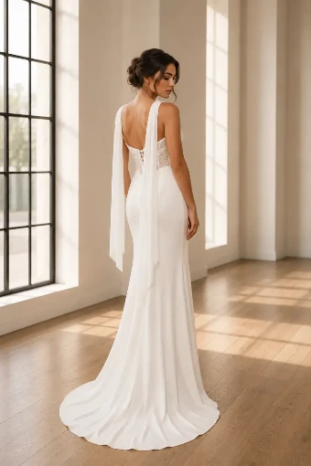 Samila Bridal Collection B367 #4 Off White thumbnail
