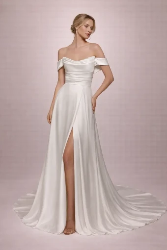 Samila Bridal Collection S113 #6 Diamond White thumbnail