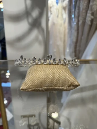 Maritza Bridal Veils Granada Tiara #0 default Silver thumbnail