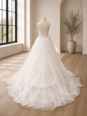 Martin Thornburg #119284W with overskirt #3 default Ivory thumbnail
