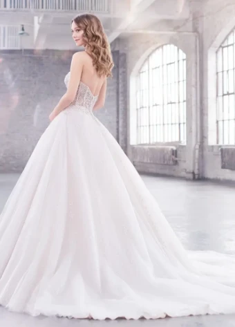 Martin Thornburg 219222 - Sparkly Tulle Skirt #5 default Ivory/Champagne thumbnail