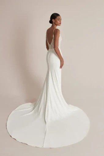 Justin Alexander 88207 - Embroidered Bodice #3 default Ivory/Nude/Silver thumbnail