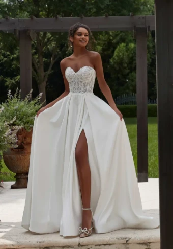 Morilee 2623 Patricia #2 Ivory/Honey thumbnail