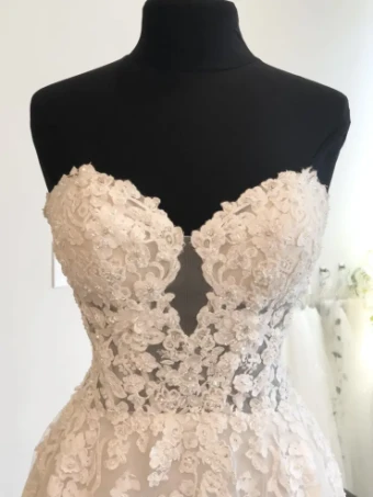 Morilee 2044 Pierette #3 Ivory thumbnail