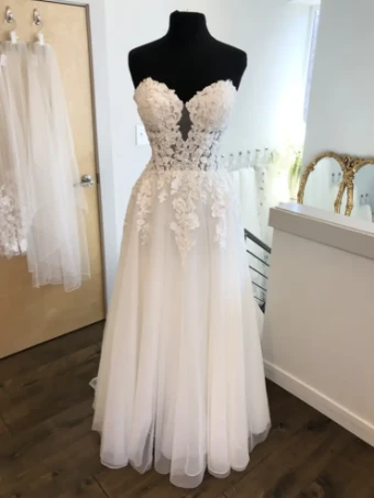 Morilee 2044 Pierette #2 Ivory thumbnail