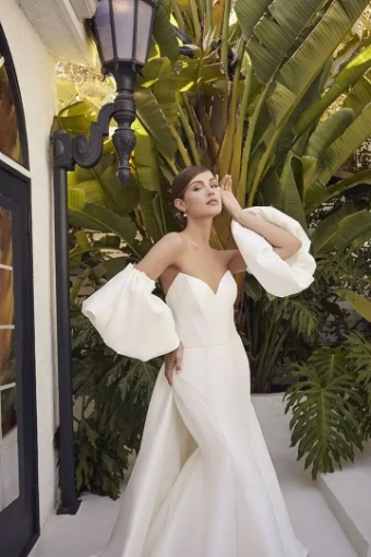 Casablanca Bridal Viola Sleeves #0 default Ivory thumbnail
