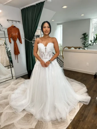 Martin Thornburg #MT1410  - Sparkly Skirt #0 default Ivory thumbnail